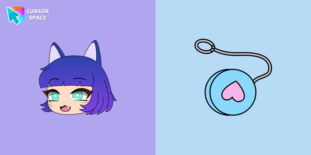NPC in Gacha Life - Lado cursor cursor pack